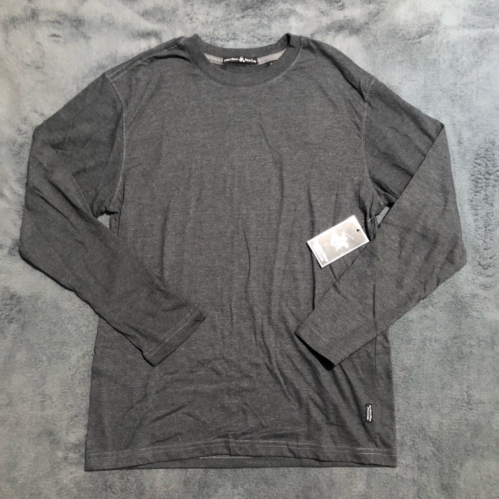 Polo Club Grey Long-T Small